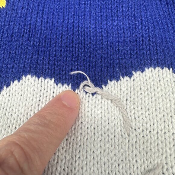 Vintage Quacker Factory Halloween Sweater Cardigan Med Black Cat Pumpkins Moon - Picture 6 of 8